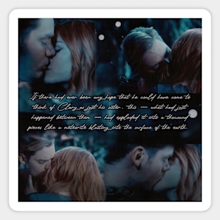 Clary and Jace in the Seelie Court Magnet